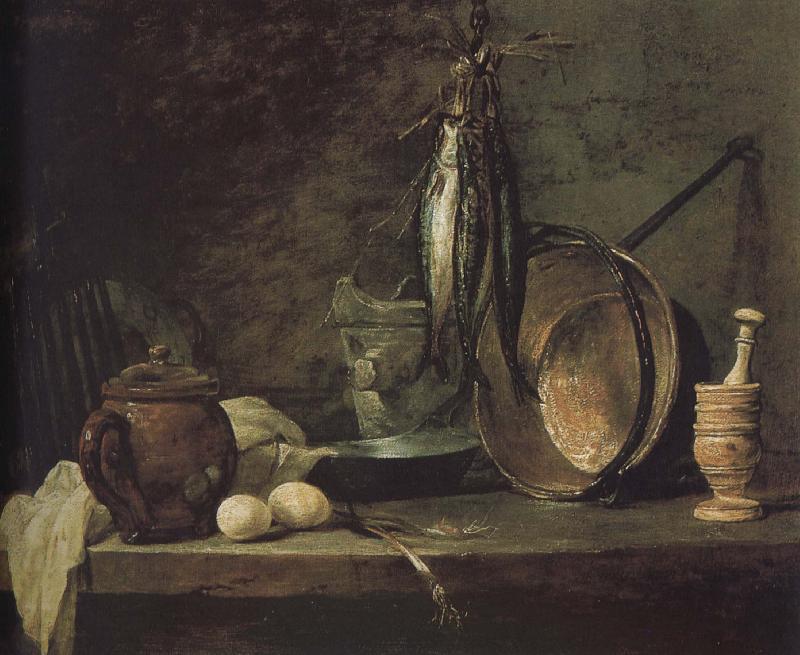 Jean Baptiste Simeon Chardin Fasting day diet oil painting picture